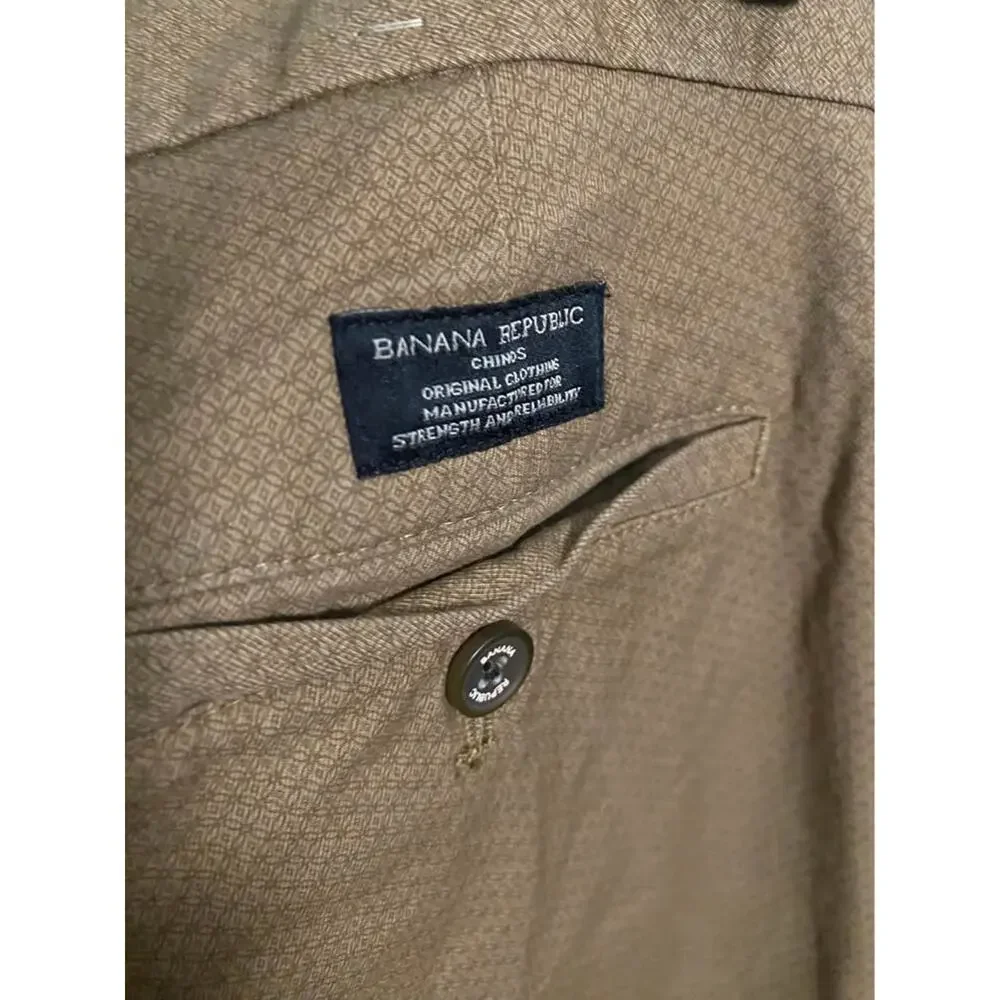 Banana Republic Men's Tan Men’s Pants - 34x32